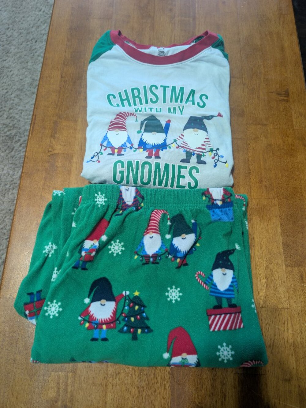 Christmas Pajama set mens XXL long sleeve